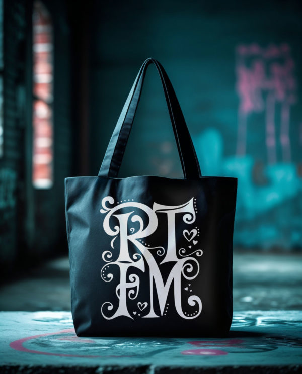 RTFM Tote Bag — Bold, Sarcastic, and Just a Little Sweet - Image 2