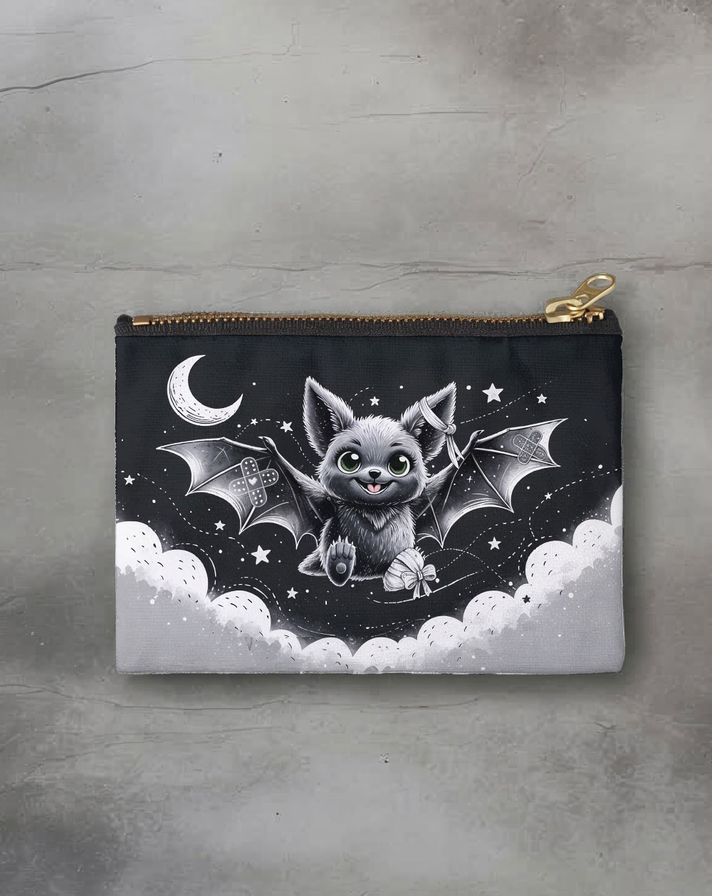 Bat Healing Journey Zipper Pouch - Image 3